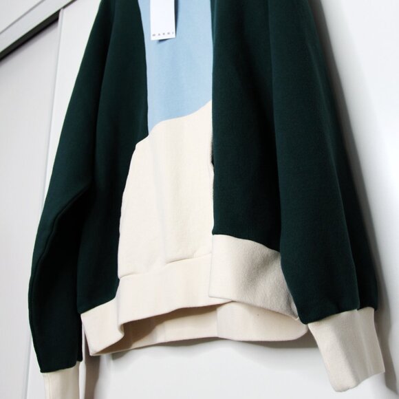 BNWT SS21 MARNI COLOR BLOCK HOODIE 52 - Picture 6 of 12